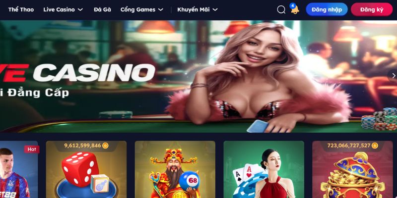 Bước 2: Đăng nhập vào 12BET qua giao diện chính