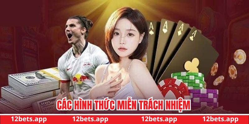 Các hình thức miễn trách nhiệm