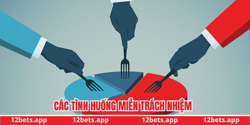 Các tình huống miễn trách nhiệm