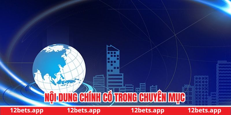 Nội dung chính trong chuyên mục Nội dung chính trong chuyên mục